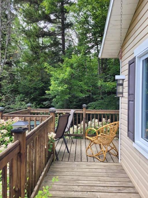 Chalet Pres Du Mont Megantic Villa La Patrie Екстериор снимка